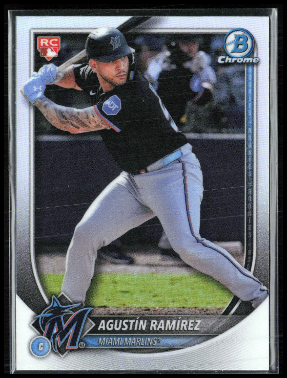 Agustin Ramirez RC Red Rookie Logo