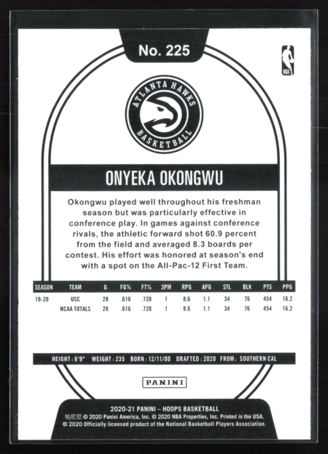 Onyeka Okongwu RC Purple