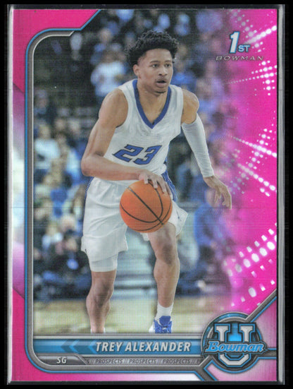 Trey Alexander 1st Bowman Pink