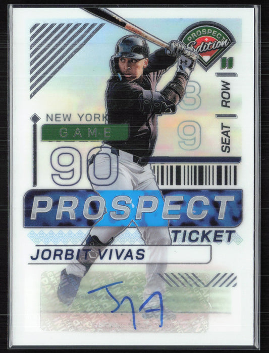 Jorbit Vivas Prospect Ticket Auto