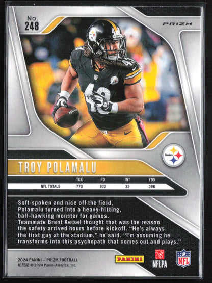 Troy Polamalu Orange Disco