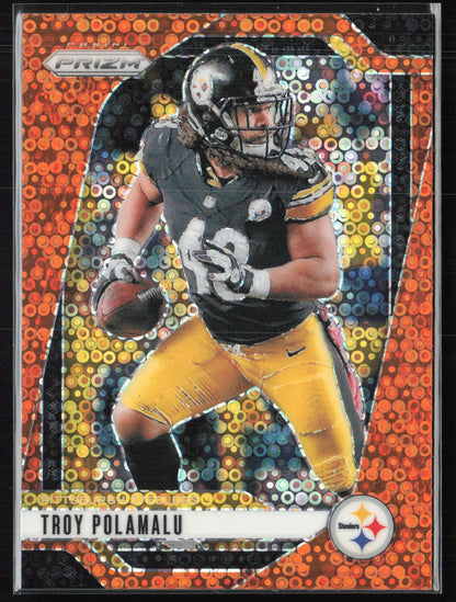 Troy Polamalu Orange Disco