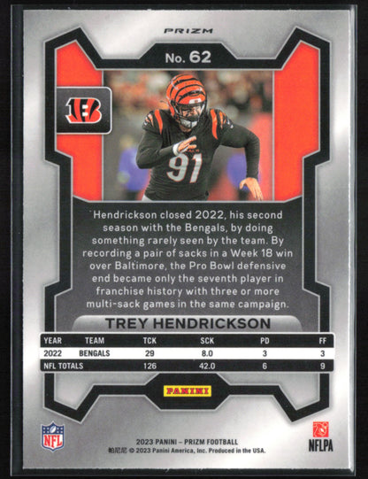 Trey Hendrickson Orange Disco