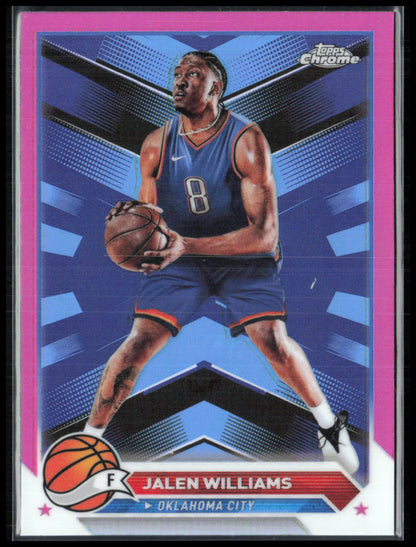 Jalen Williams Pink Refractor