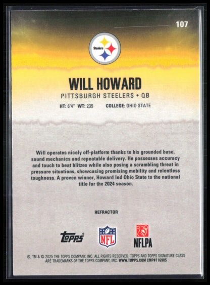 Will Howard RC Refractor