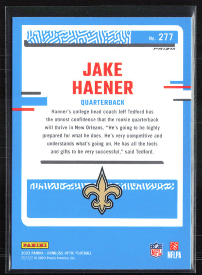 Jake Haener RC Pink Holo