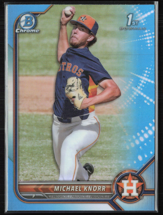 Michael Knorr 1st Bowman Sky Blue