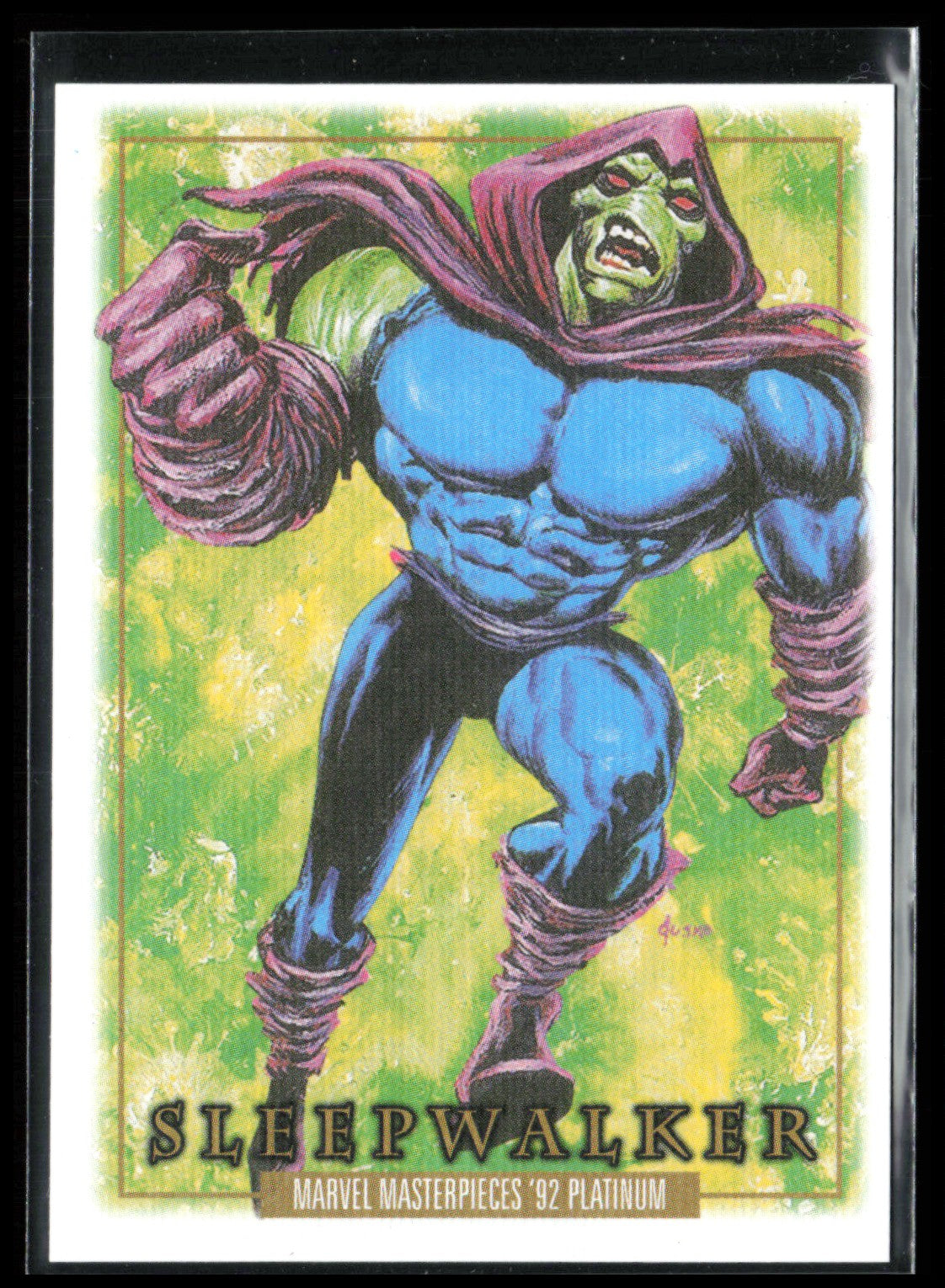 Sleepwalker Canvas 1992 Marvel Masterpieces