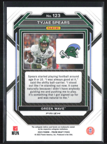 Tyjae Spears RC Purple Wave