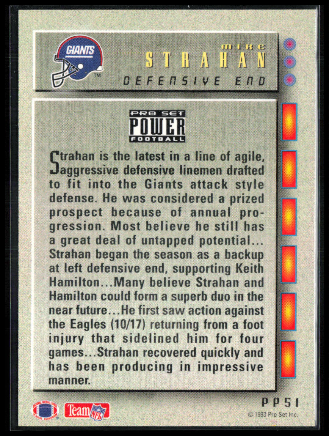 Michael Strahan Power Prospects