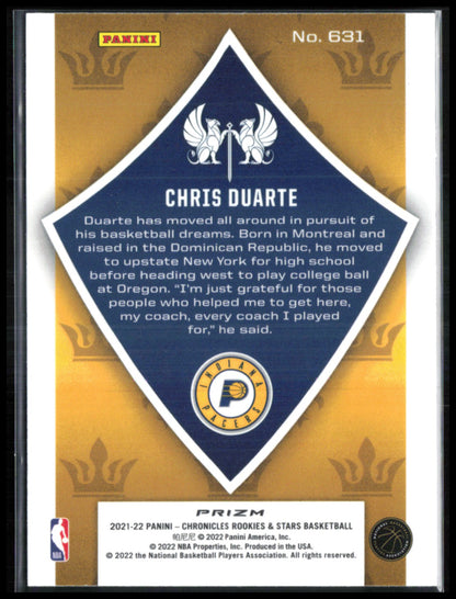 Chris Duarte RC Holo