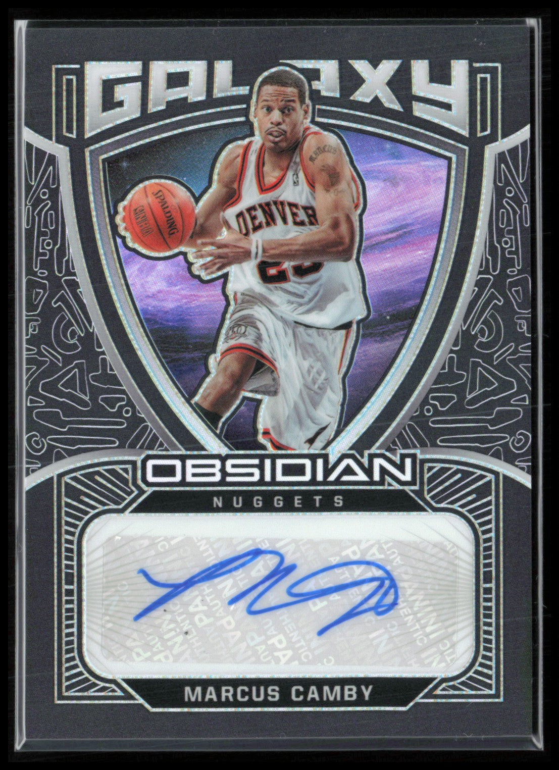 Marcus Camby Auto Galaxy 2020-21 Obsidian