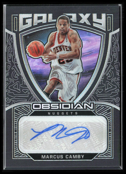 Marcus Camby Auto Galaxy 2020-21 Obsidian