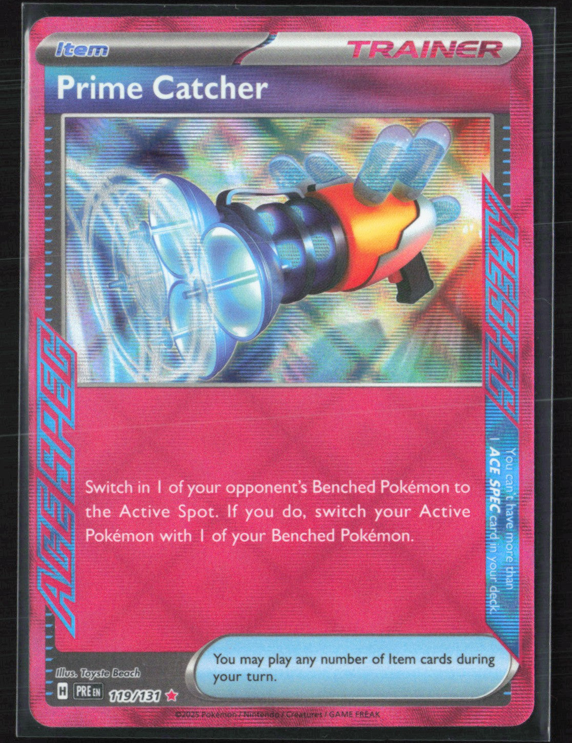 Prime Catcher Ace Spec