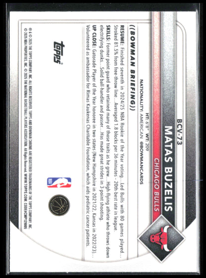 Matas Buzelis Yellow Mojo /75