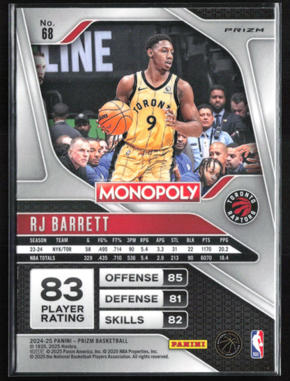 RJ Barrett Red Wave Monopoly
