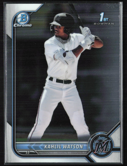 Kahlil Watson 1st Bowman