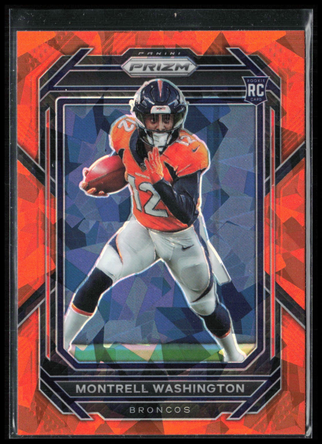 Montrell Washington RC Orange Ice