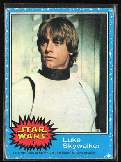 Luke Skywalker 1977 Topps Star Wars