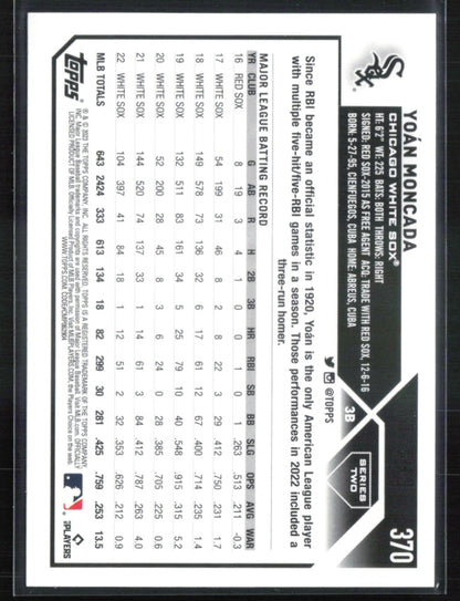 Yoán Moncada Foil /499