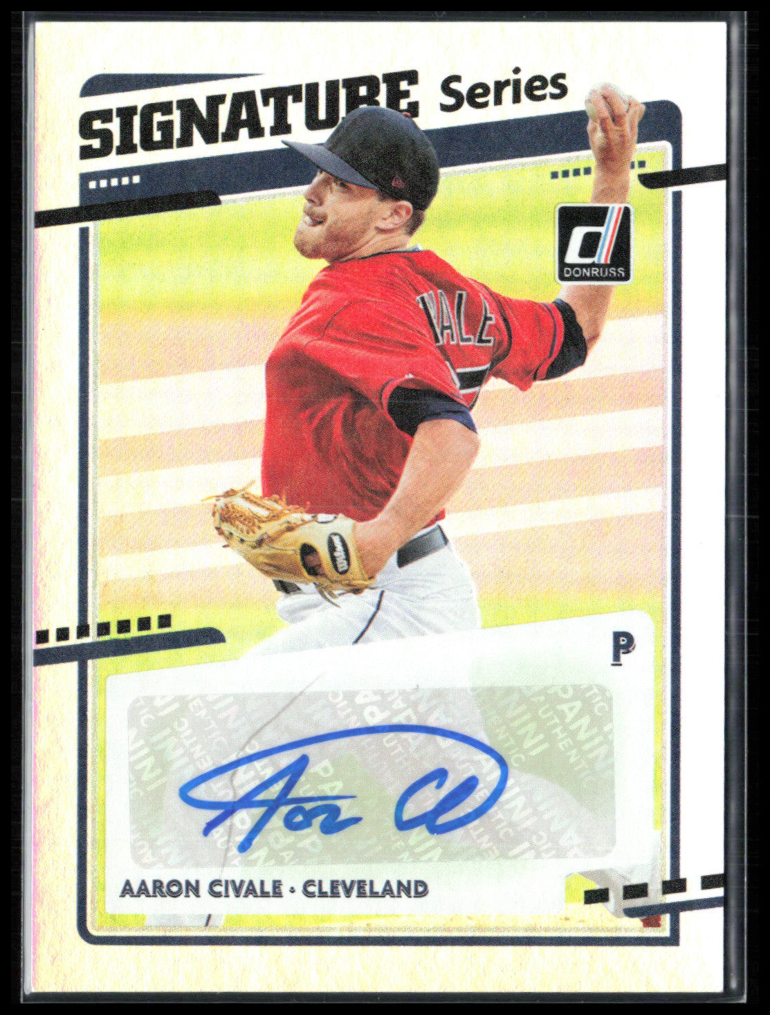 Aaron Civale Auto Signature Series