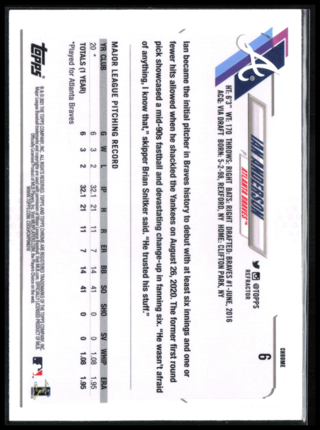 Ian Anderson RC Refractor