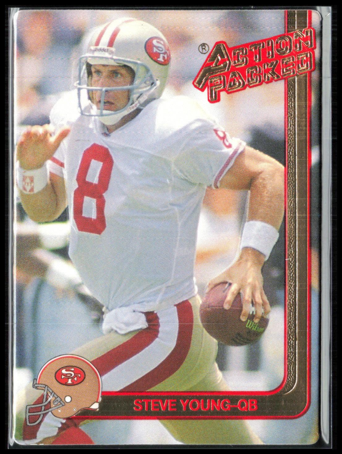 Steve Young Action Packed