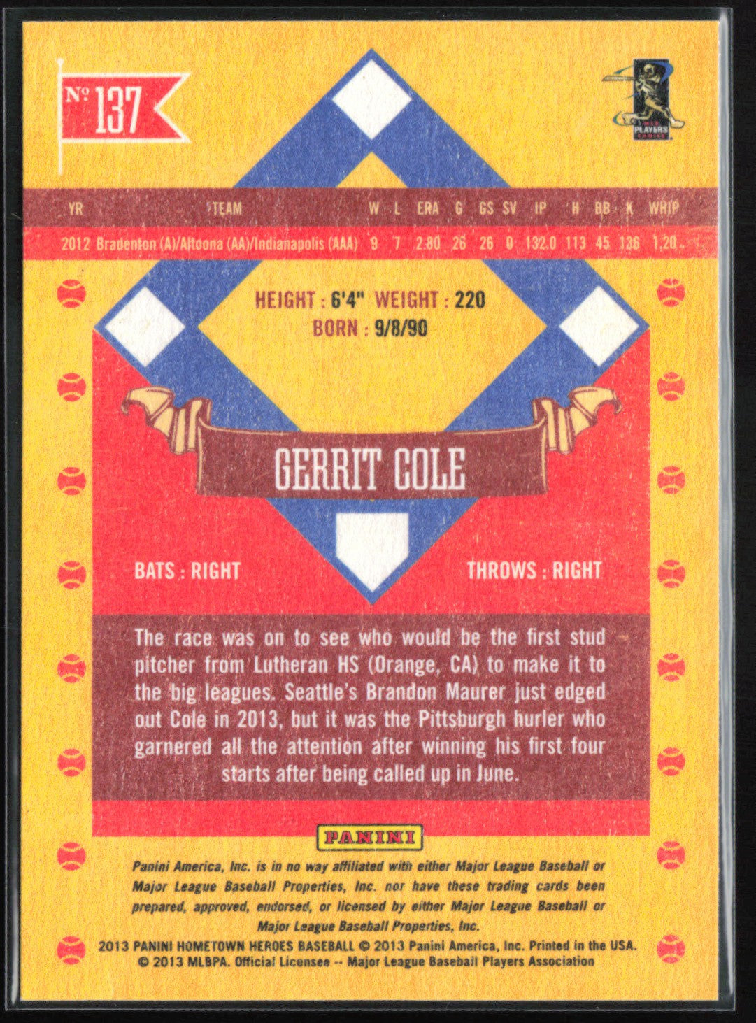 Gerrit Cole RC
