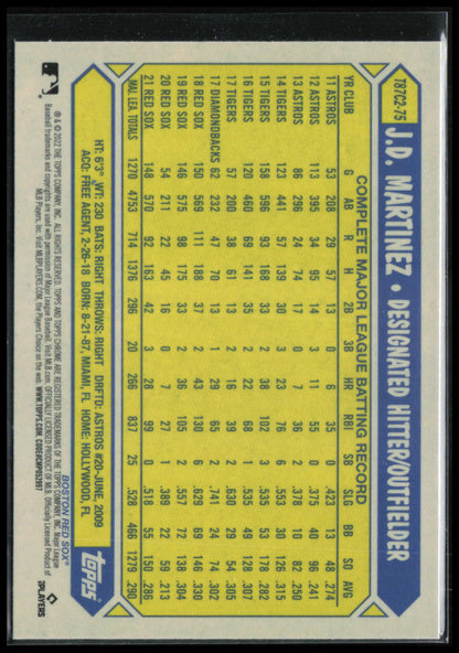 J.D. Martinez Silver Pack Mojo