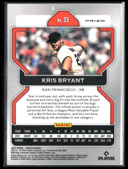 Kris Bryant RWB Prizm