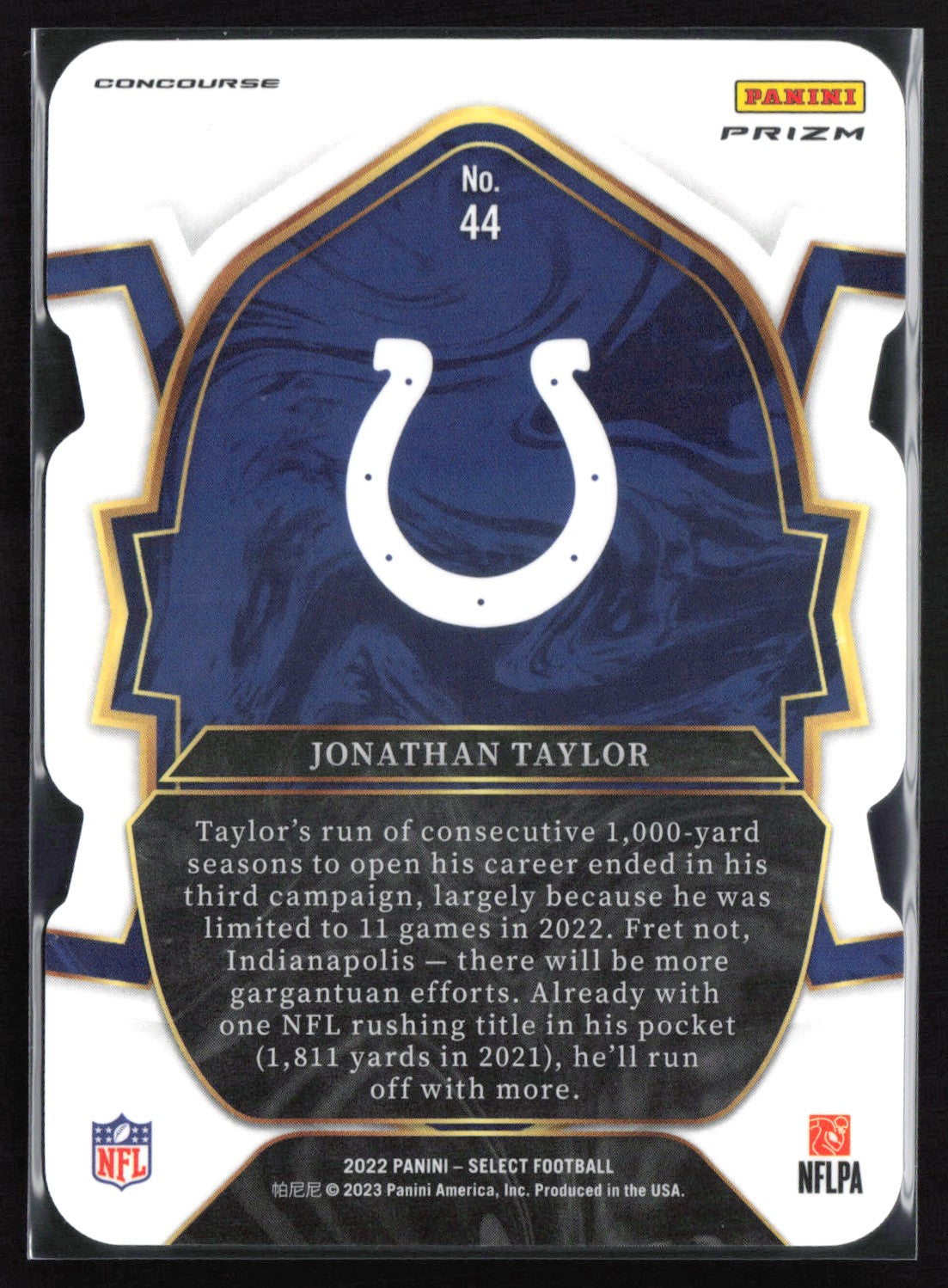 Jonathan Taylor Silver Die-Cut