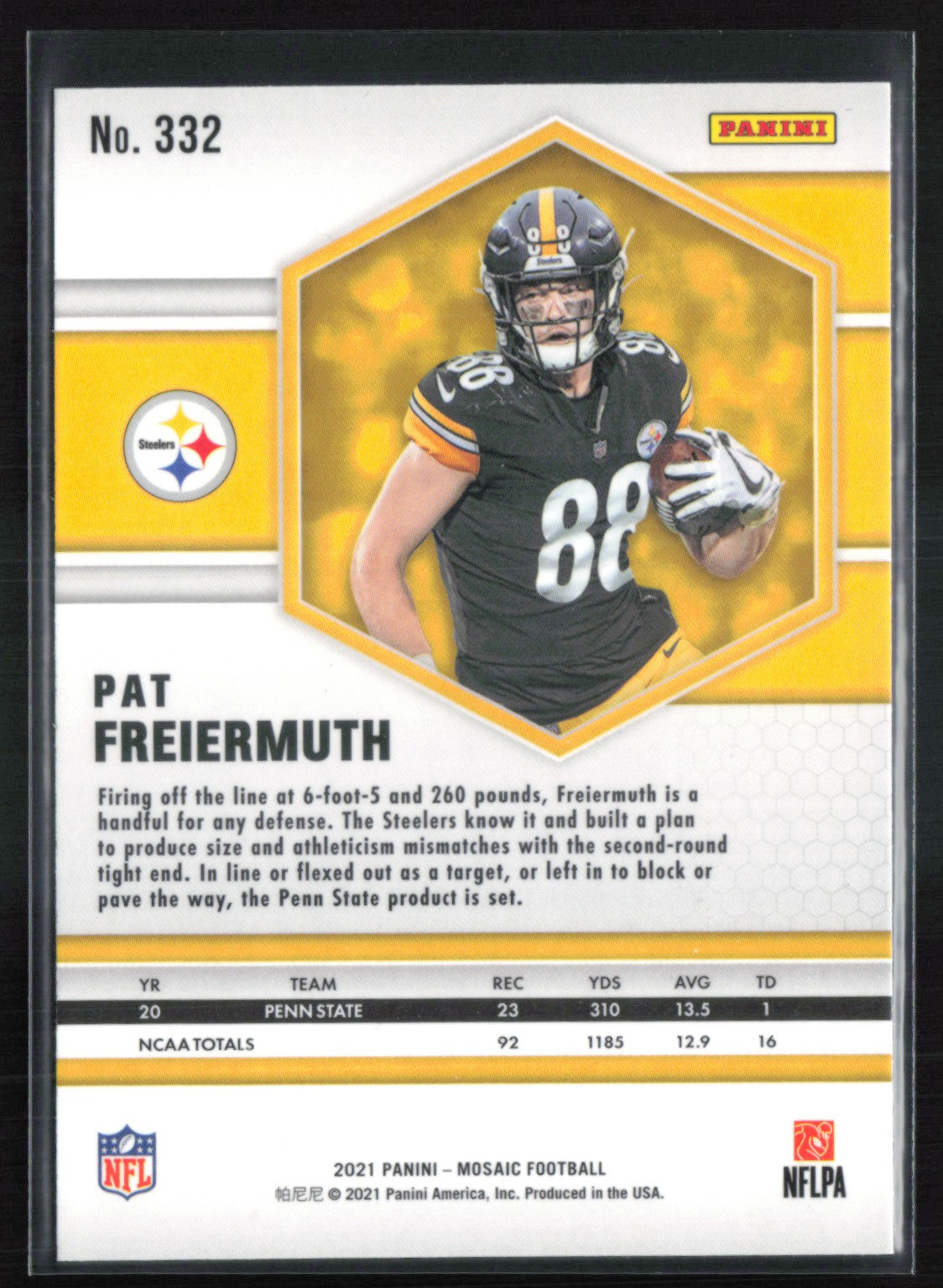 Pat Freiermuth RC