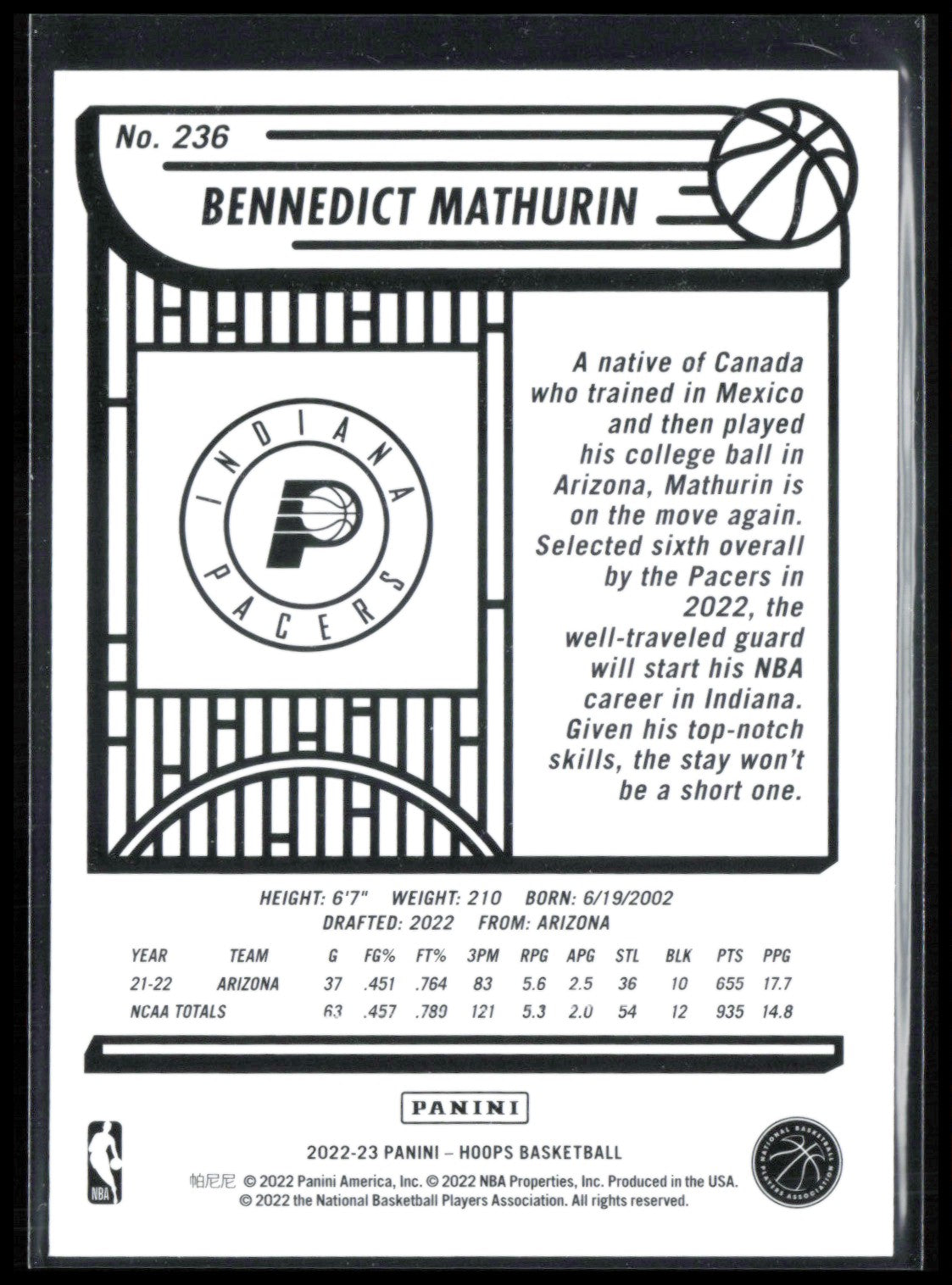Bennedict Mathurin RC