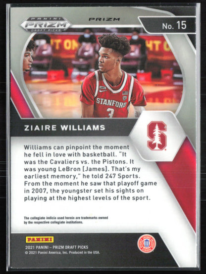 Ziaire Williams RC Orange Ice