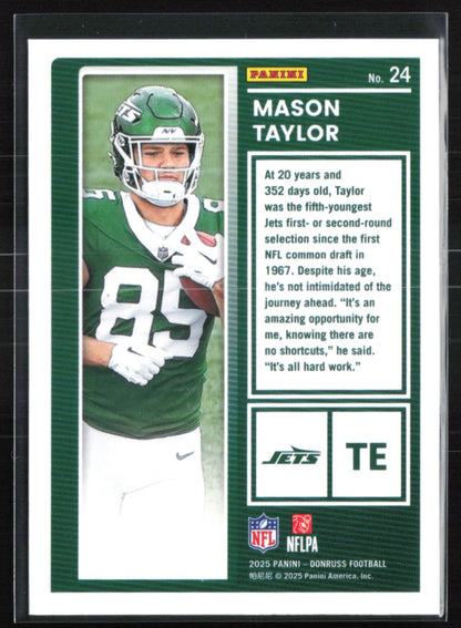 Mason Taylor RC The Rookies