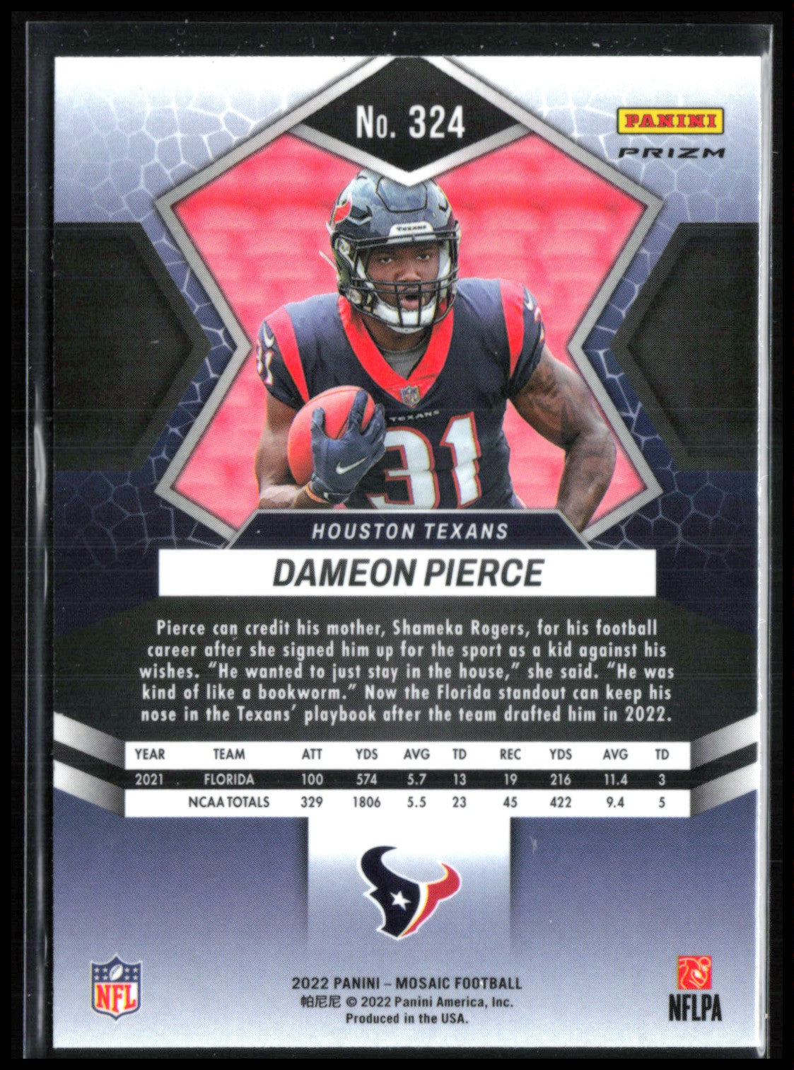 Dameon Pierce RC