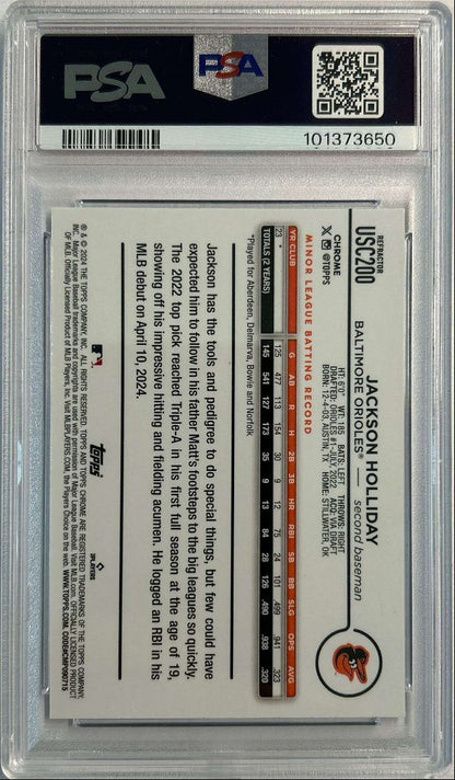 Jackson Holliday RC Prism Refractor PSA 9