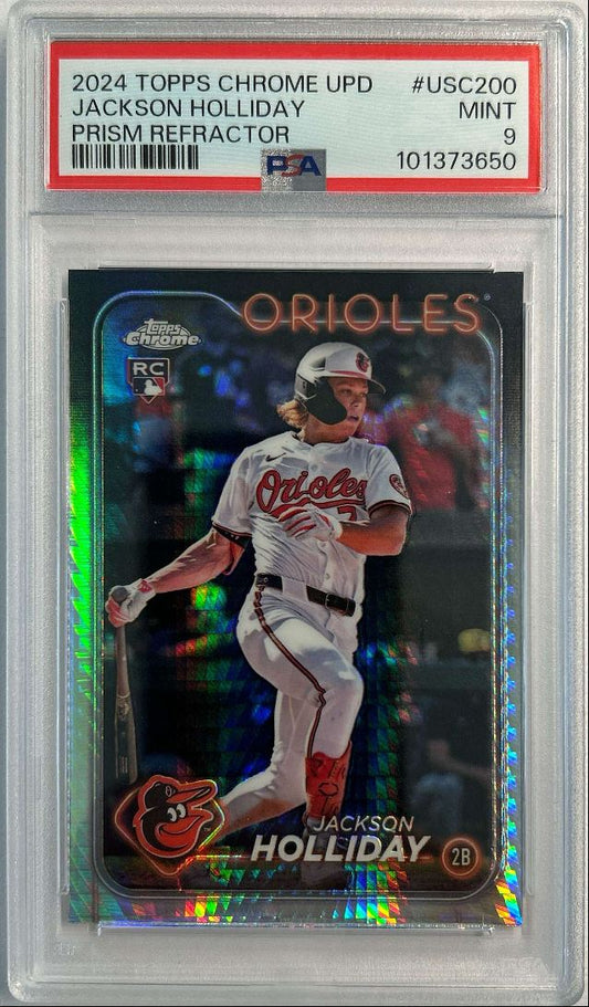 Jackson Holliday RC Prism Refractor PSA 9