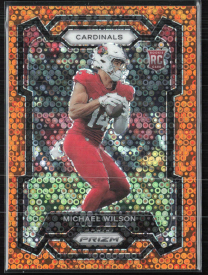 Michael Wilson RC Orange Disco 2023 Prizm