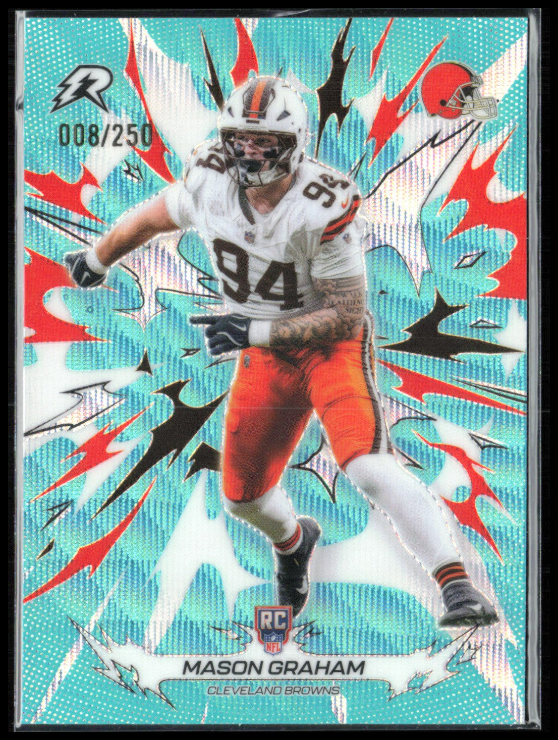 Mason Graham RC /250 Aqua Wave 2026 Topps Resurgence