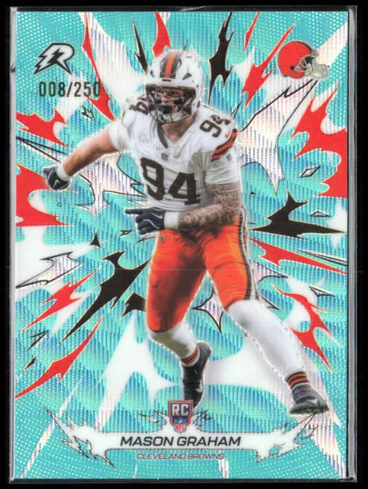 Mason Graham RC /250 Aqua Wave 2026 Topps Resurgence