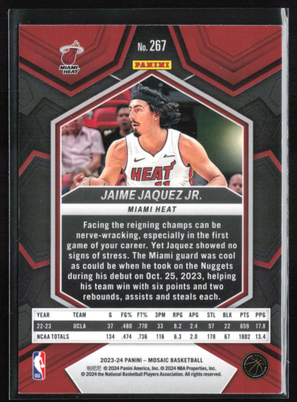 Jaime Jaquez Jr. RC