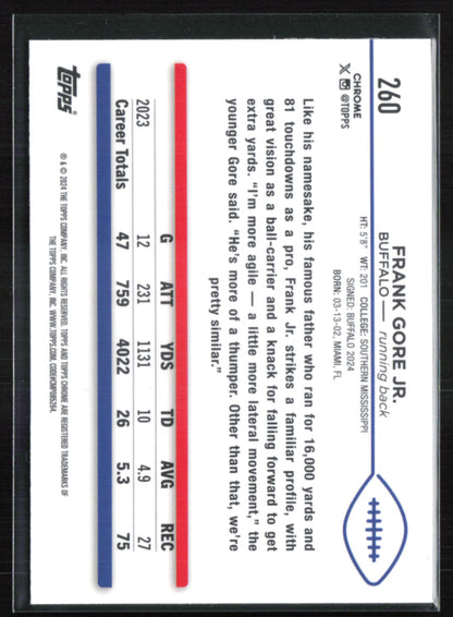 Frank Gore Jr. RC