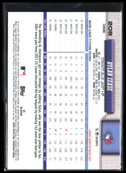 Dylan Cease Prism Refractor