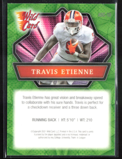 Travis Etienne Wild Card Alumination