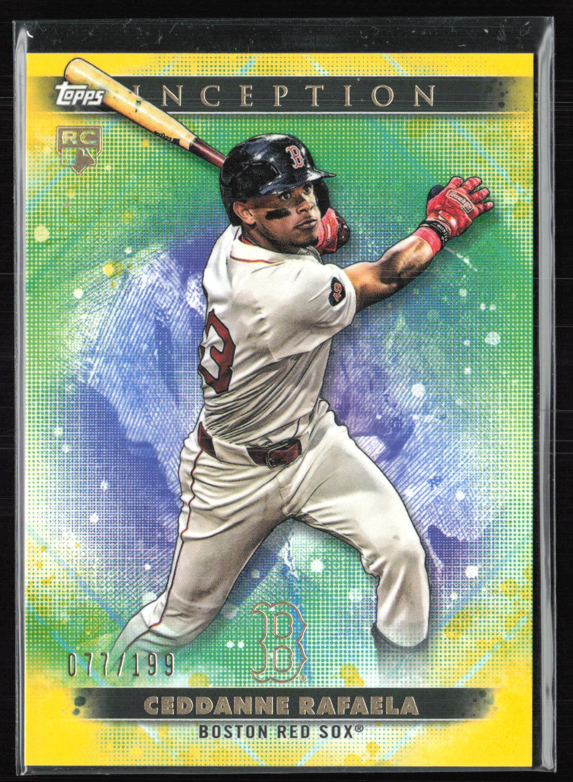 Ceddanne Rafaela RC Yellow /199 Inception