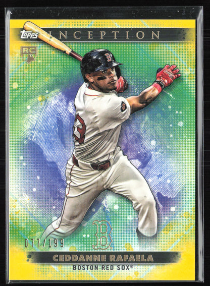 Ceddanne Rafaela RC Yellow /199 Inception