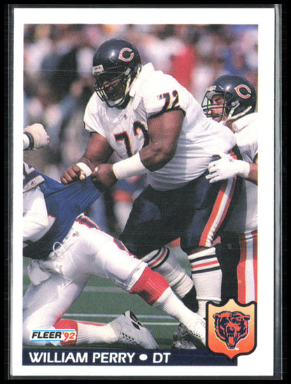 William Perry 1992 Fleer