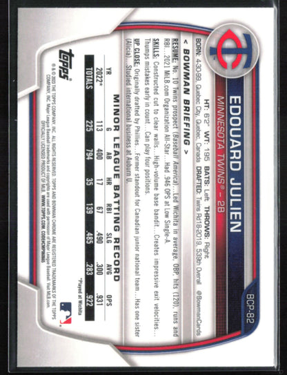 Edouard Julien 1st Bowman