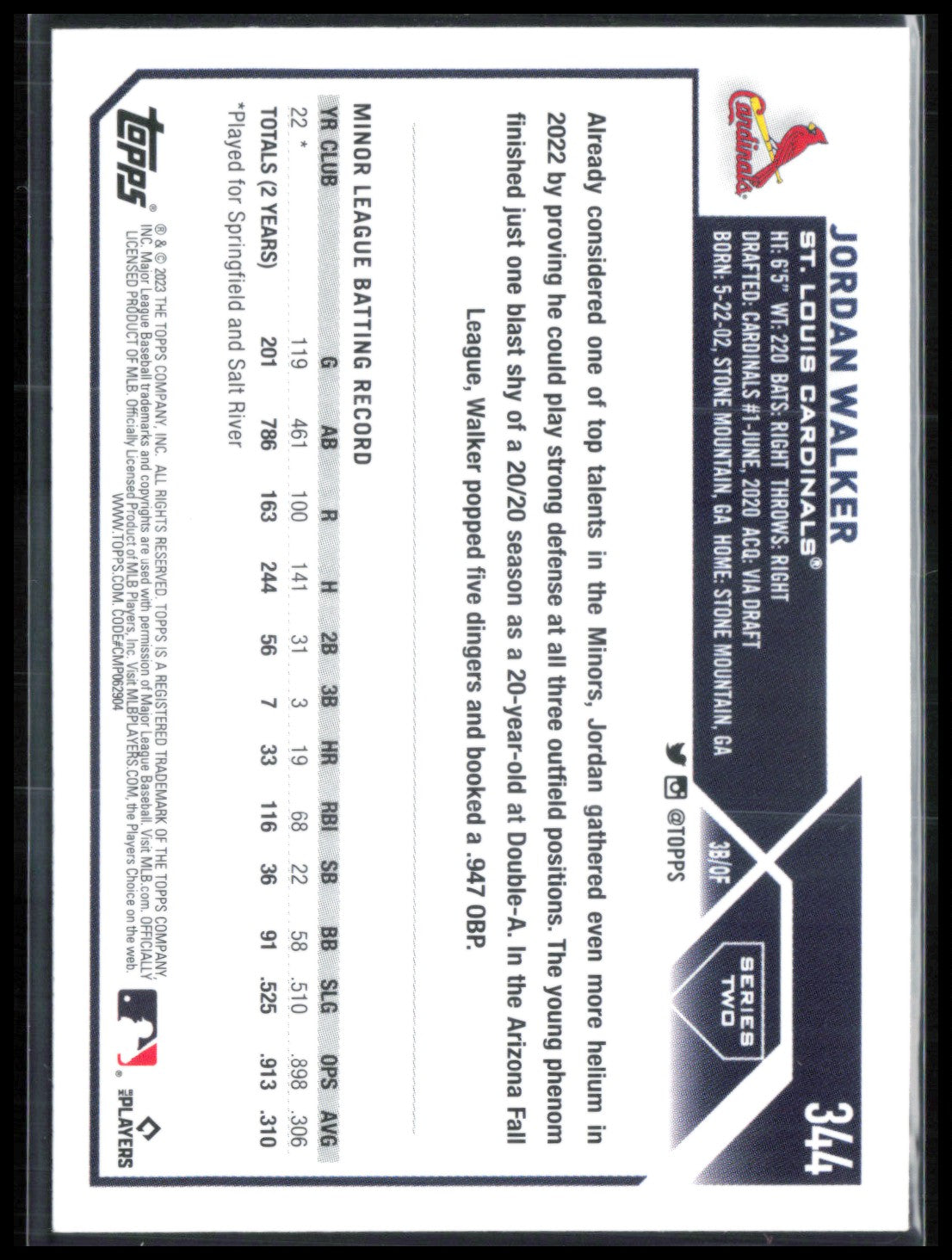 Jordan Walker RC